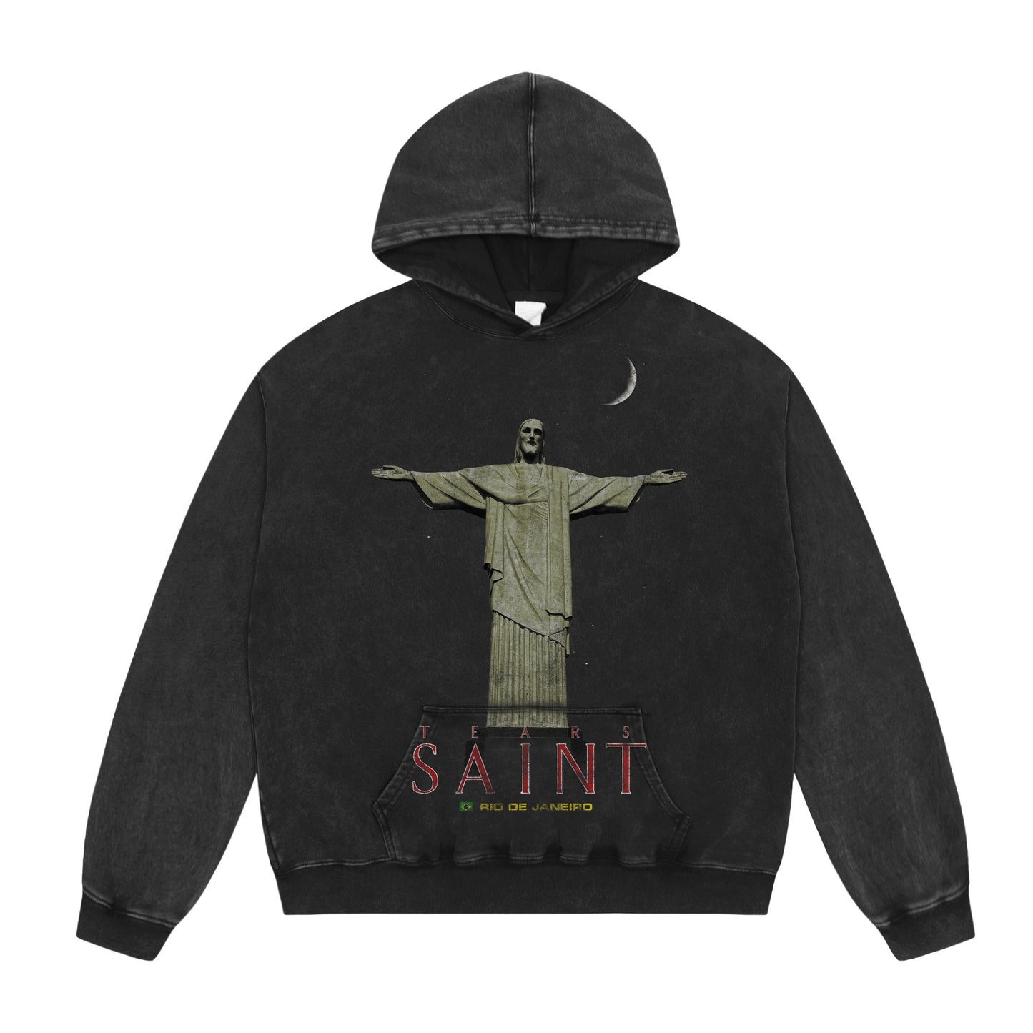 SOLO-Saint Michael 2024ss Print Hoodie