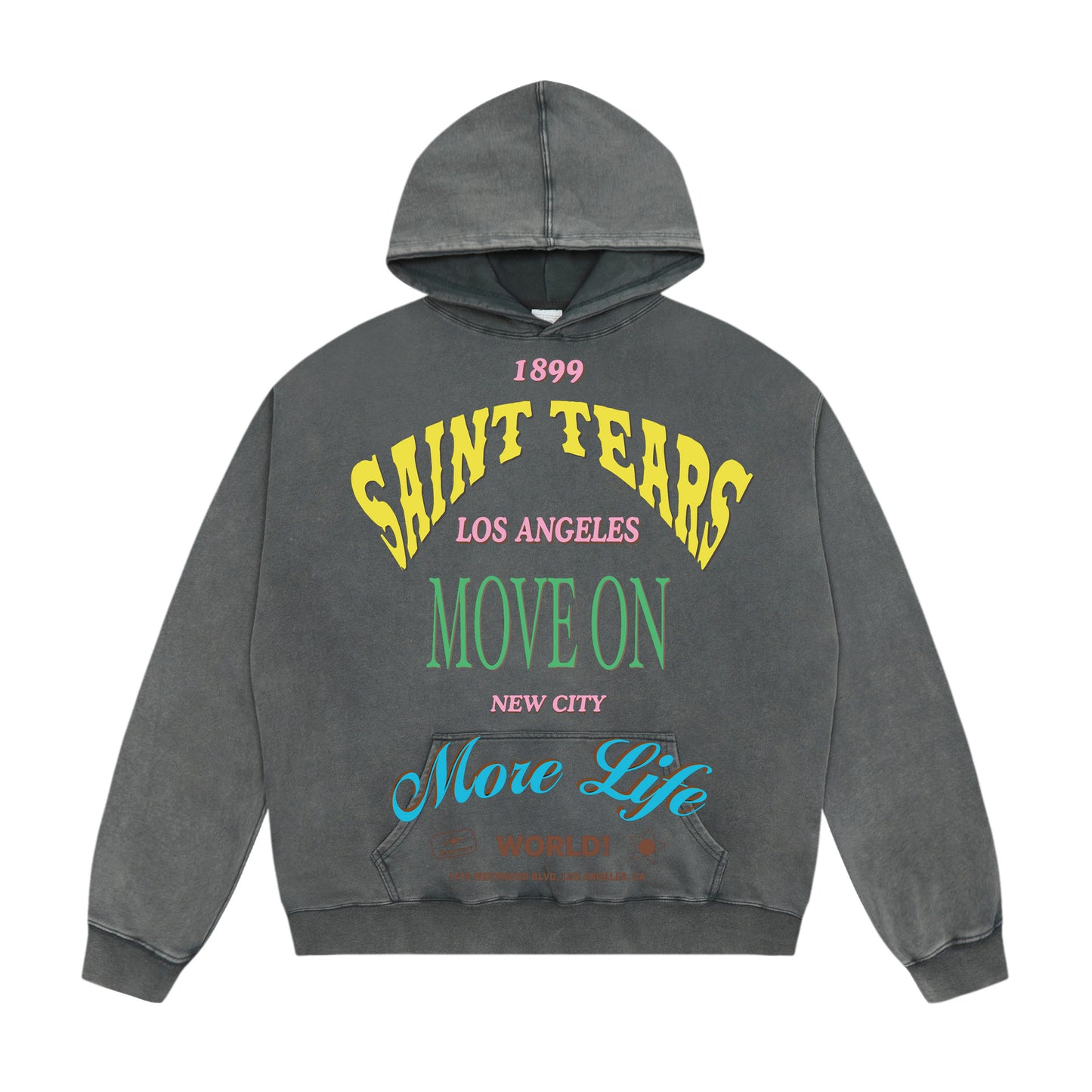 SOLO-Saint Michael 2024ss Print Hoodie