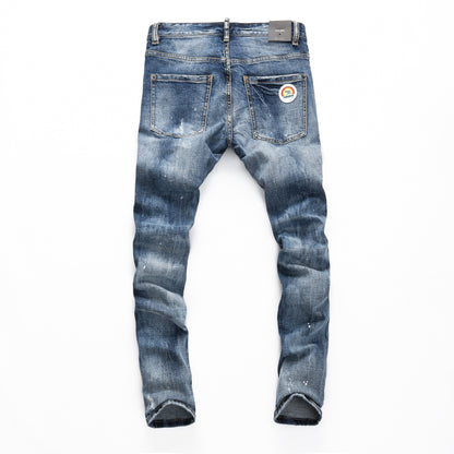 SOLO-DSQ2 2024ss Ripped Jeans