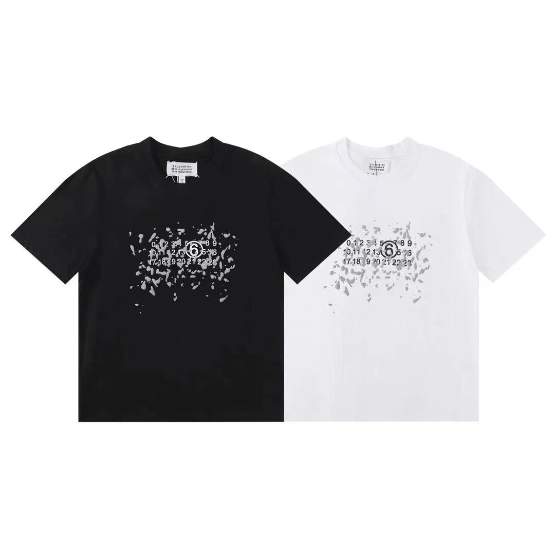 SOLO-Maison Margiela Foaming digital printing spots T-shirt