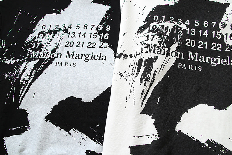 SOLO-Maison Margiela 2024ss Splash Ink Hoodie