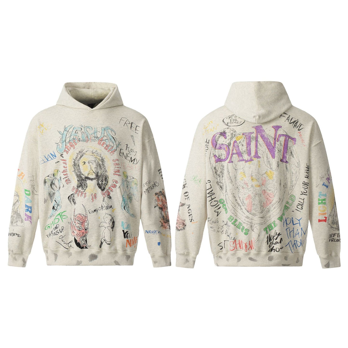 SOLO-Saint Michael 2024ss Hoodie