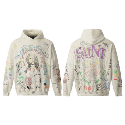 SOLO-Saint Michael 2024ss Hoodie