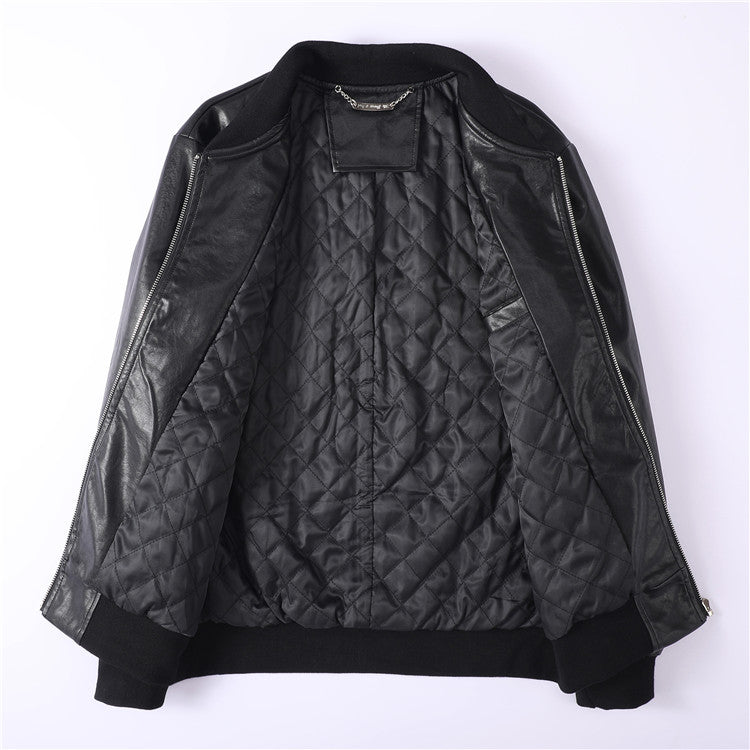 SOLO-Philpp LOGO Cowhide Jacket