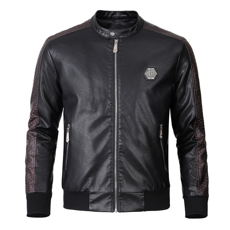 SOLO-Philpp Men Cowhide Jacket